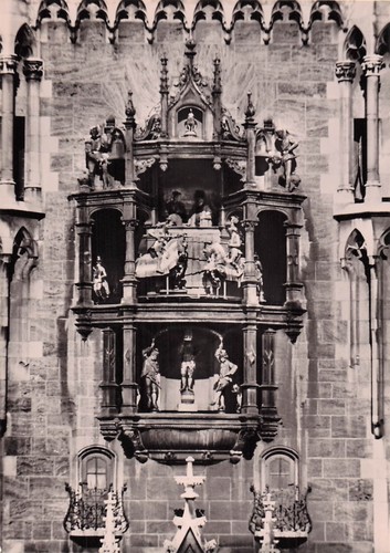Allemagne munich glockenspiel - allemagne,