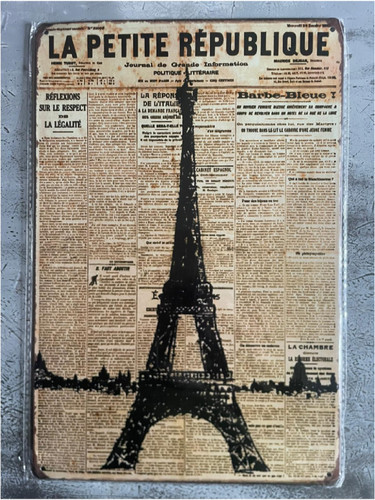 Plaque publicitaire vintage - plaque,