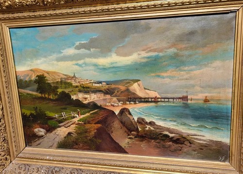 Tableau ancien signé - tableau,