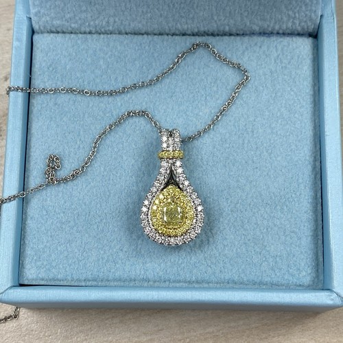 Pendentif diamant cushion - diamant,