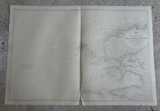CARTE MARINE / France - north coast : Raz de Sein to Goulven