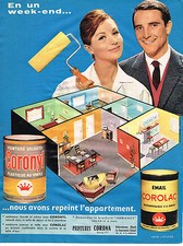 PUBLICITE ADVERTISING  1960