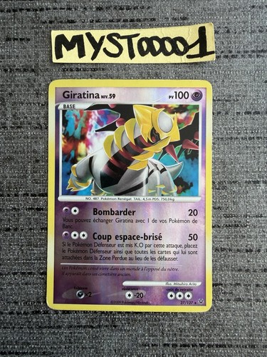 Carte pokémon giratina 127 - pokémon,