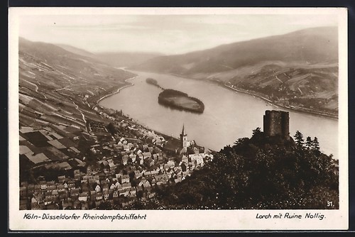 Lorch rhin vue générale - /,