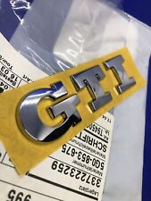 Logo Badge Volkswagen GTI GOLF