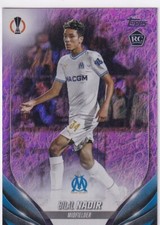 Topps Uefa Club Compétition 2023-24 N° 77 Bilal Nadir Purple Jade Rookie 12/15