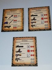 3 cartes armes de marines