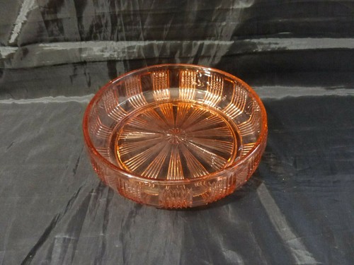 Saladier verre rose - saladier, rose,style