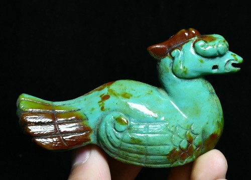 10cm old china turquoise - old,