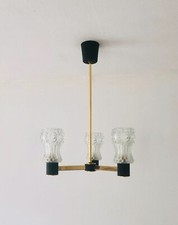 Lustre 3 Lum. vintage 80’ Arlus/Gandelin France