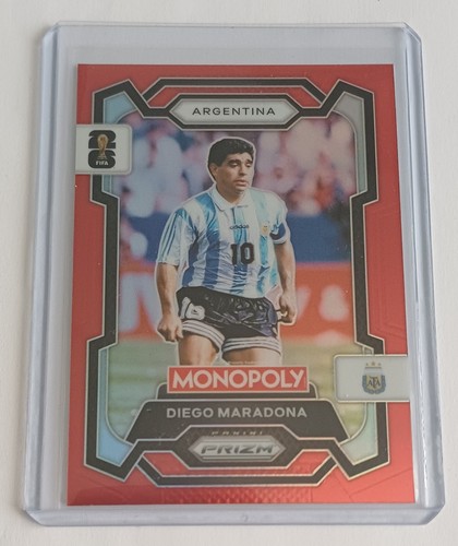 Card parallel red prizm - card,