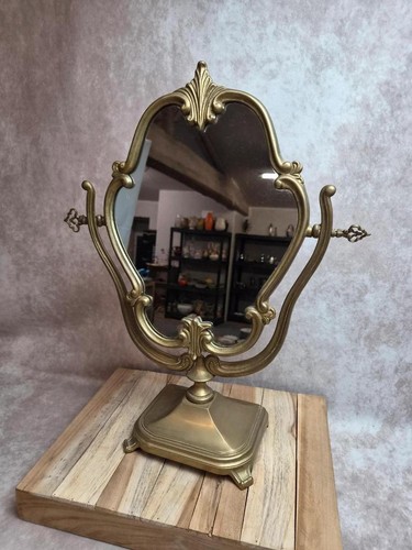 Grand miroir psyché table - miroir,