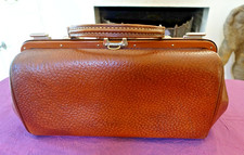 sacoche de medecin gladstone bag cuir,leather doctor bag