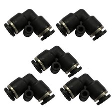 SACHET DE 5 RACCORDS AUTOMATIQUES COUDES 4 MM