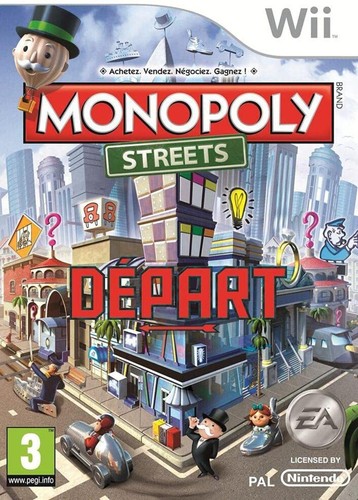 Jeu wii monopoly streets - monopoly,
