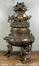 8.4" Ancien Tibet Bronze