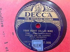 78 Rpm - CAMPOLI AND HIS