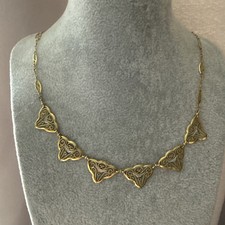 Collier ancien draperie ras - ancien,