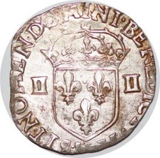 T3773 RARE Louis XIII 1/4