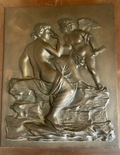 BAS RELIEF EN BRONZE ART 
