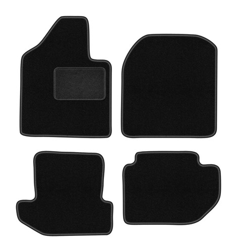 Tapis sol velours noir - de,