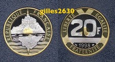 FDC : 20 francs Mont St Michel 1998 neuve  d'un coffret BE