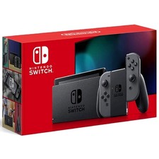 Console Nintendo Switch Joy-Con L&R : grise modèle août 2019 HAD-S-KAAAA avec...