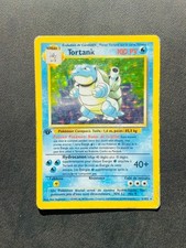 Carte Pokemon Tortank 2/102 HOLO Set de Base Edition 1 Wizards Ed1