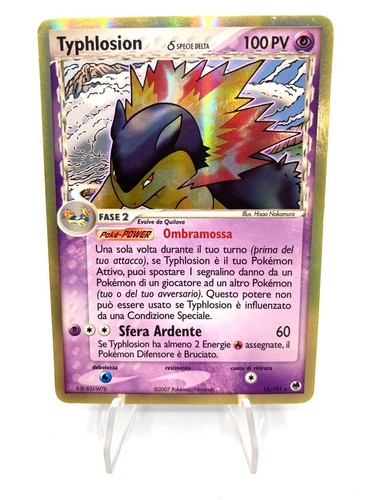 Carte pokémon typhlosion - carte,