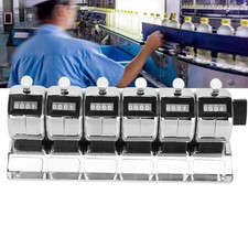 Compteur manuel en métal pour