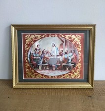 Cadre Doré Avec Impression