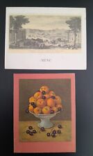 Lot x2 Menu Transatlantique Paquebot Liberté 1957 FRENCH LINE + Paqt France 1963
