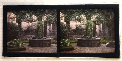 Autochrome abbaye talloires - abbaye,