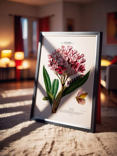 Affiche poster plumeria - poster,