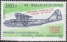 Wallis futuna 646 mnh avion - futuna,