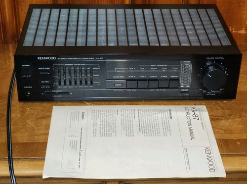 Kenwood stereo amplifier - kenwood, ka-87