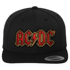 Casquette Snapback Premium Ajustable Avec Logo AC/DC Officiellement Licenciée