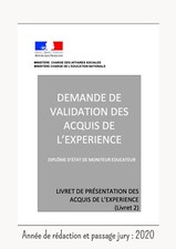 Livret vae diplôme - diplôme, d'etat