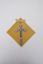 Croix en micro mosaïque de