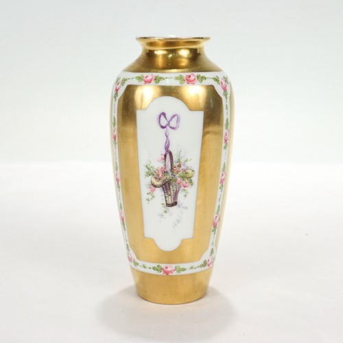 Old sevres type gilt - gilt, porcelain