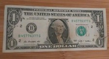 billet 1 dollar - 2009 E - USA
