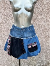 adorable jupe boule patchwork DESIGUAL taille 40 fr  EXCELLENT ÉTAT