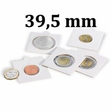 Etui numismatique blanc Matrix pour monnaies jusqu'à 39,5 mm.