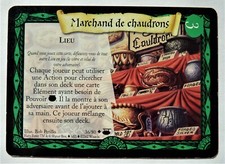Carte TCG HARRY POTTER MARCHAND DE CHAUDRONS WIZARDS 2002 FR 36/80 TBE