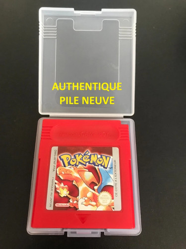 Pokemon version rouge game - game, boy