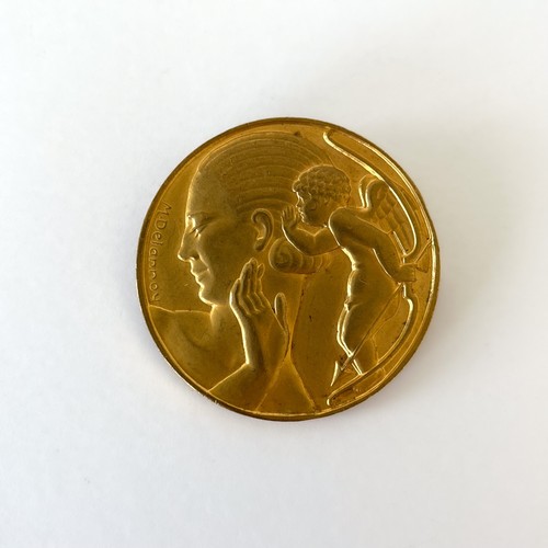 Broche médaille art déco - médaille,