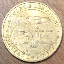 MDP 2004 KINTZHEIM VOLERIE AIGLES MÉDAILLE MONNAIE DE PARIS JETON MEDALS TOKENS