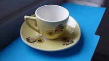 TASSE TINTIN DECOR PROFESSEUR TOURNESOL FAIENCE CERANORD ST AMAND