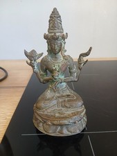 Antique ancien bronze BUDDHA