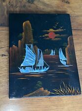 Tableau en nacre de la baie d